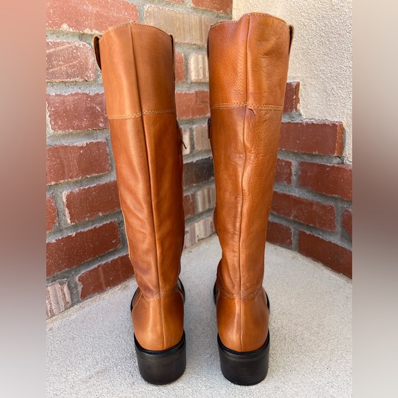 🆕 Banana Republic LISA Genuine Leather Riding Boots | Sz 10 - Picture 7 of 14